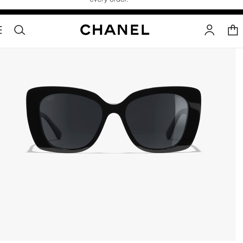 Chanel square sunglasses - Picture 11 of 12